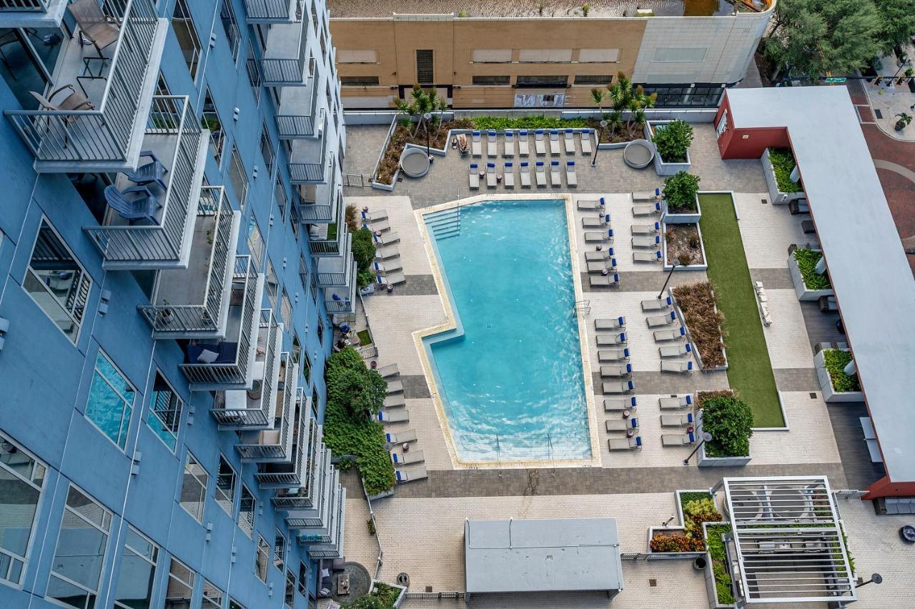 Luxury 1 Bedroom With Den Downtown Tampa Apt - City Views, Rooftop Pool, Workspace Zewnętrze zdjęcie