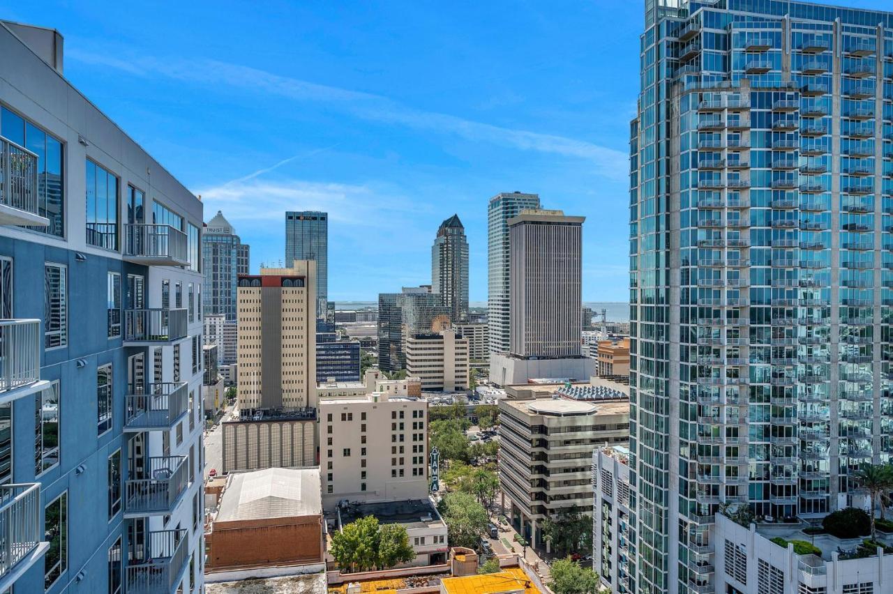 Luxury 1 Bedroom With Den Downtown Tampa Apt - City Views, Rooftop Pool, Workspace Zewnętrze zdjęcie